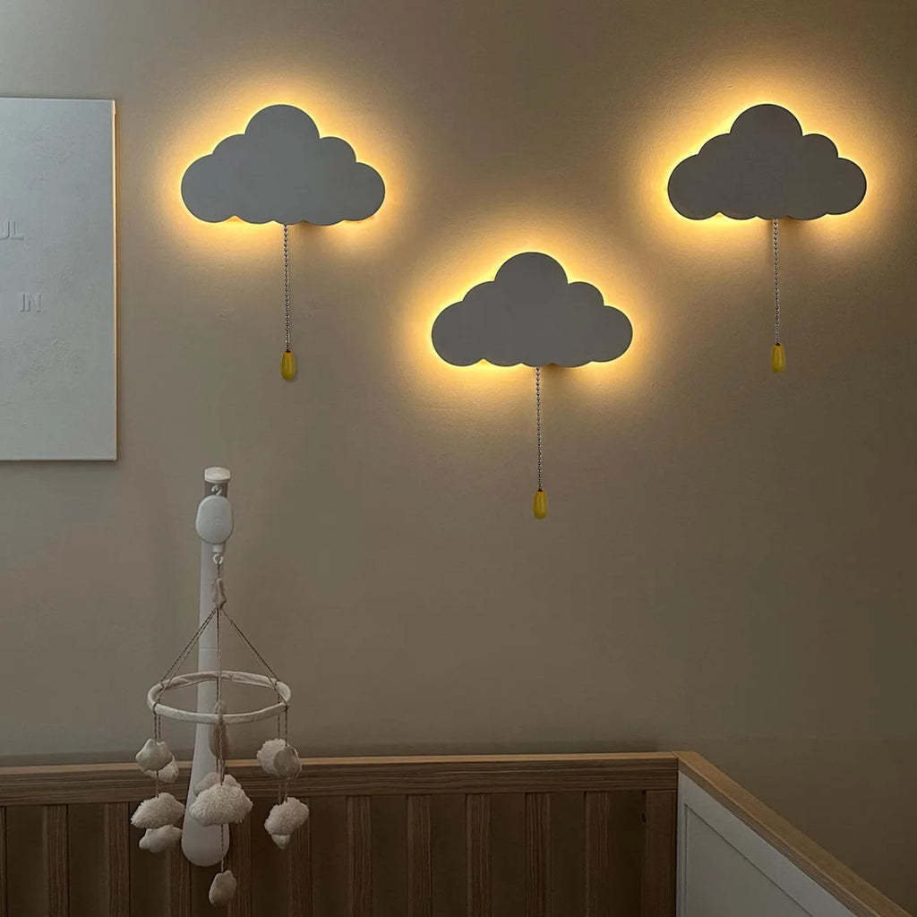 Lampe Nuage Flottante LED — Veilleuse Murale Magique pour Chambre & Déco