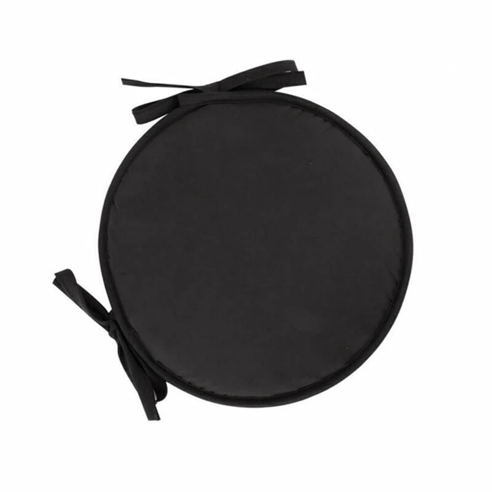 Galette de Chaise Ronde 30cm — Intérieur & Extérieur, Antidérapante, 3 Couleurs