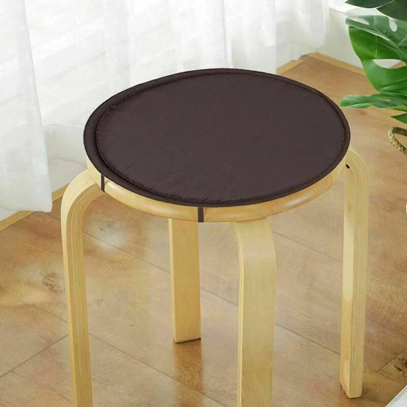 Galette de Chaise Ronde 30cm — Intérieur & Extérieur, Antidérapante, 3 Couleurs
