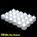 Bougies Chauffe-Plat LED Sans Flamme — Blanc Chaud ou Blanc Froid, Lot de 1, 6 ou 12