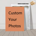 Impression Personnalisée sur Toile — Votre Photo en HD, Avec ou Sans Cadre, Toutes Tailles